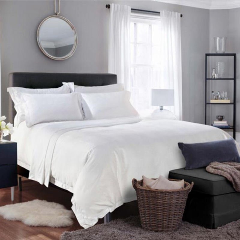 100% Cotton Hotel Bedding Sheet Bed Skirts (6)