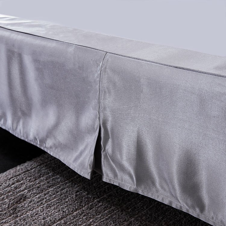 Customized Hotel Room Bed Skirt (3)