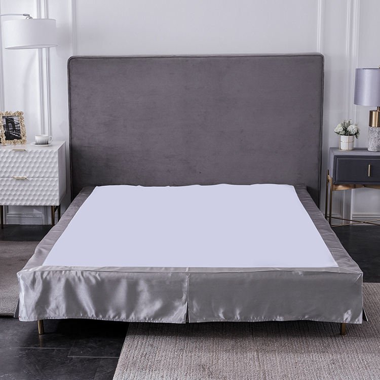 Customized Hotel Room Bed Skirt (4)