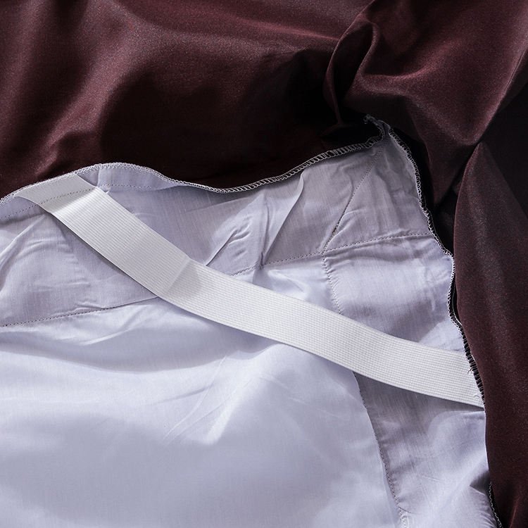 Customized Hotel Room Bed Skirt (6)