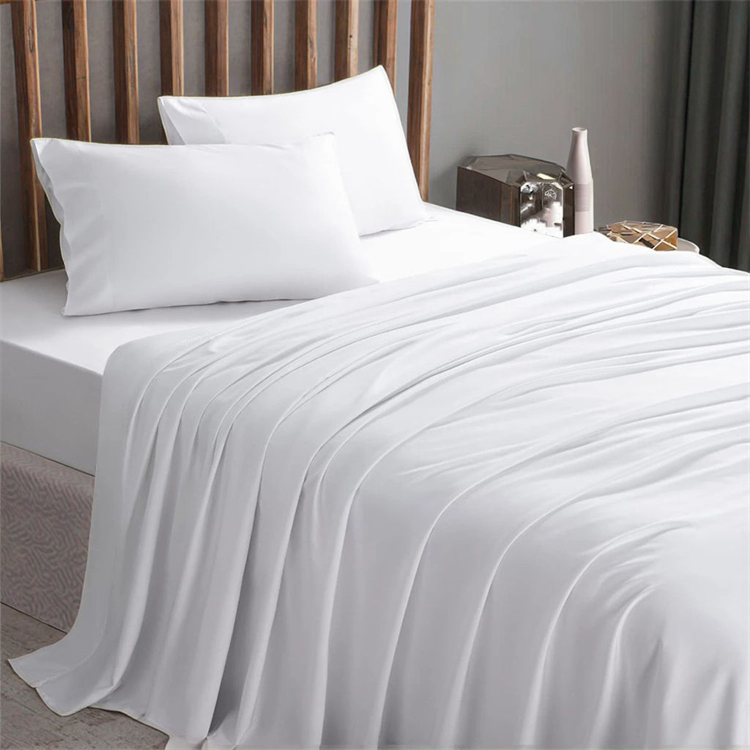 Hotel White 100%Cotton Bedding Set (2)