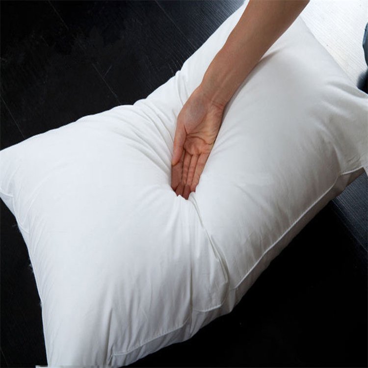 Wholesale Hotel White Duck Bed Down Pillow Inserts (4)